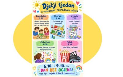 Dječji tjedan u posebnom razrednom odjelu